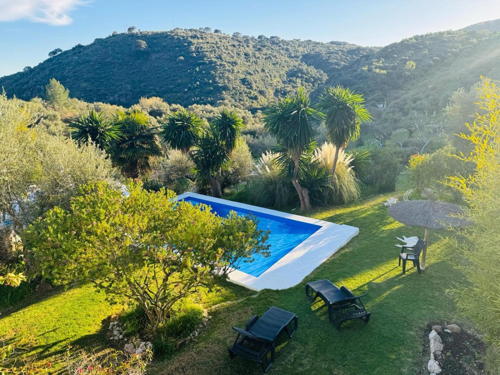 Villa La Fontana Cortes de la Frontera Esterno foto